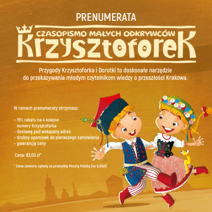 Oferta prenumeraty Krzysztoforka
